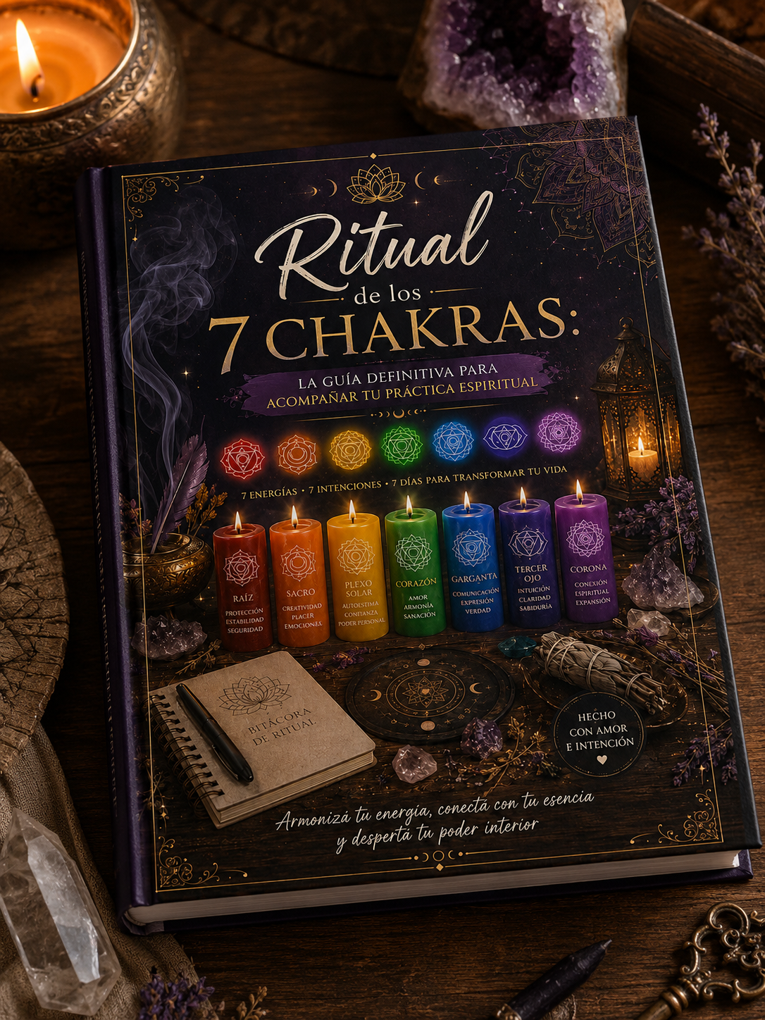 RITUAL DE LOS 7 CHAKRAS - LA GUÍA DEFINITIVA + BONUS